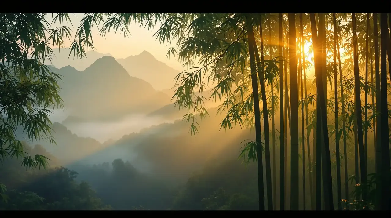 影院在线竹林光影首屏背景